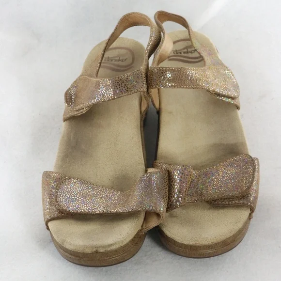 Dansko 'Sonnet' Carnivale Leather Sandal Sz 41 EUR 10.5-11 US - Picture 3 of 8